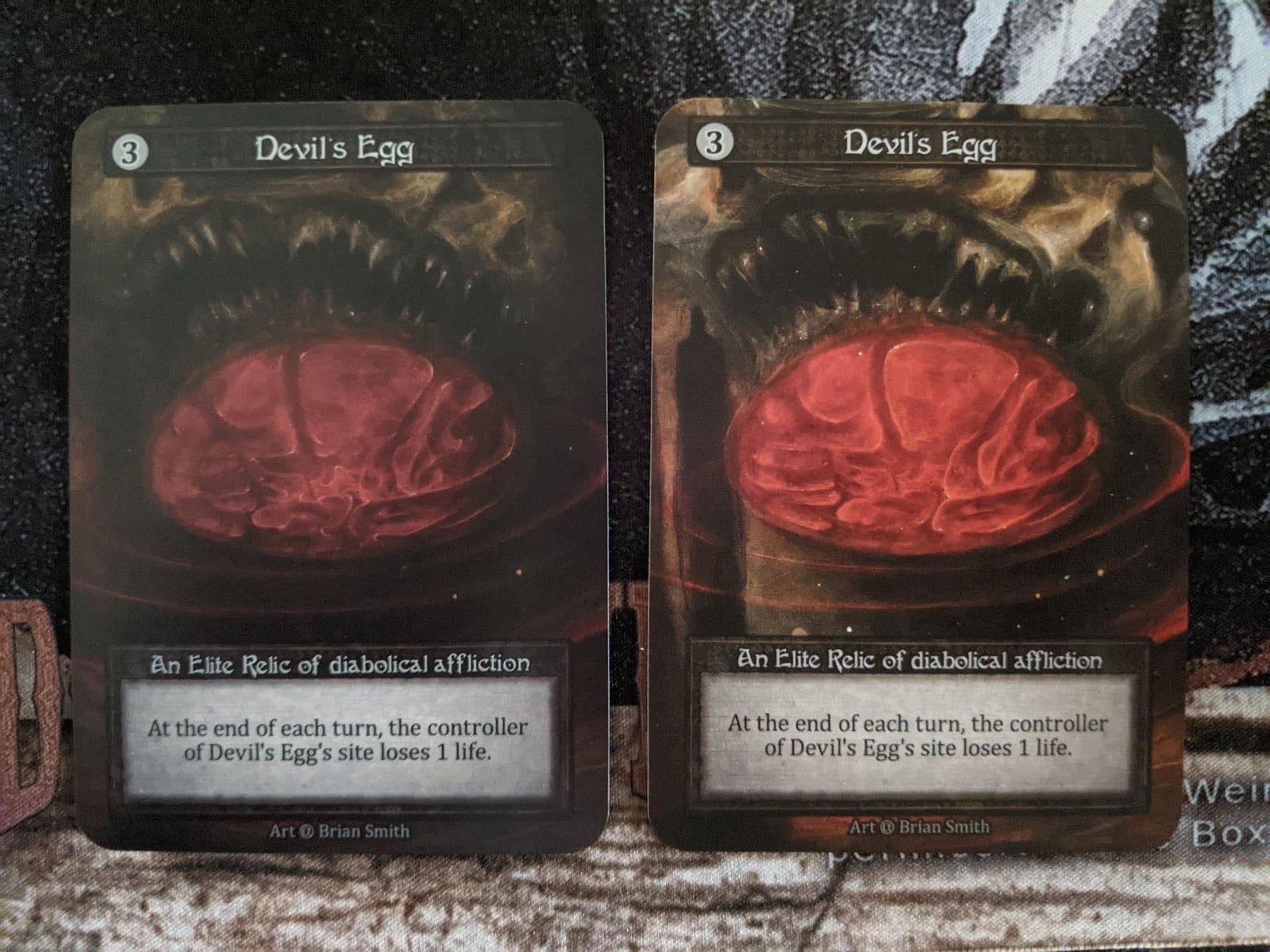 Devil's Egg Alpha Curio by Brian Smith