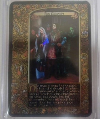 Gilded Sir Gawain Curio by Elvira Shakirova