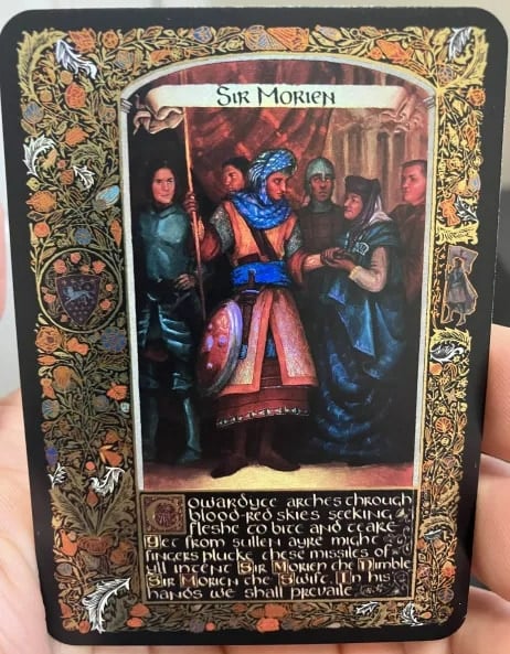 Gilded Sir Morien Curio by Elvira Shakirova