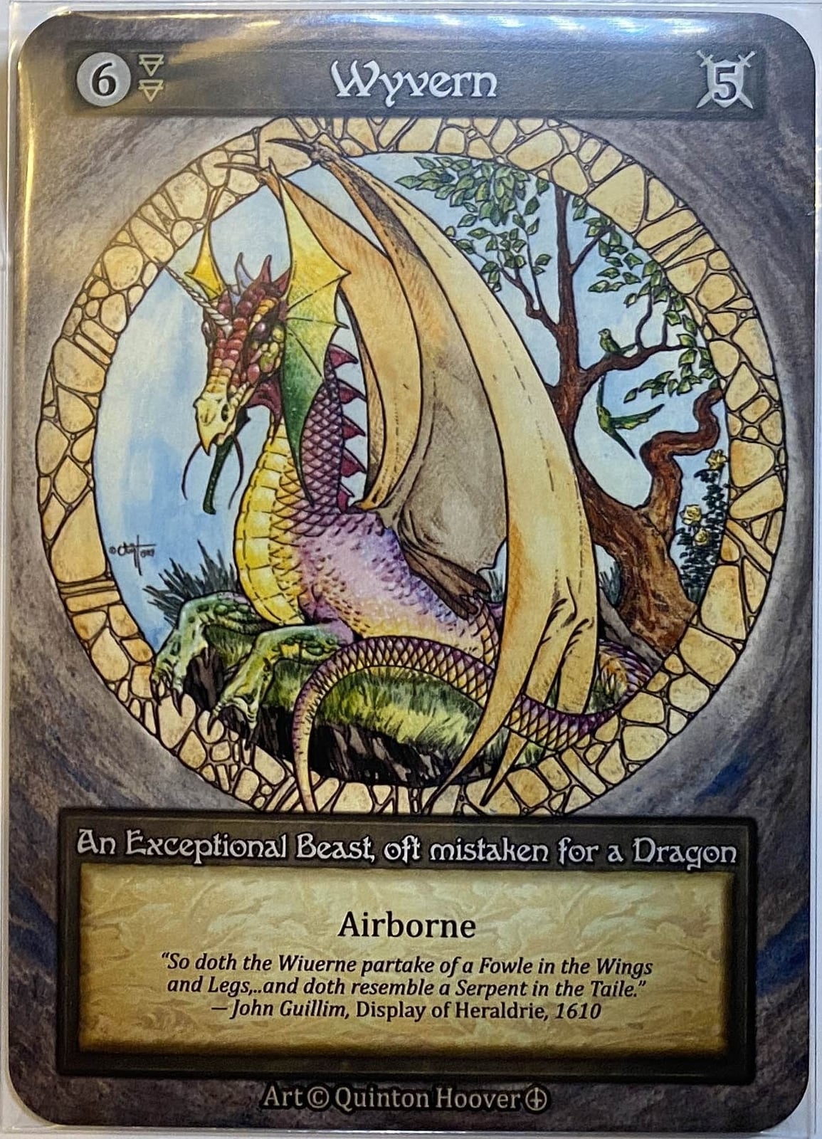 Wyvern Arthurian Curio by Quinton Hoover