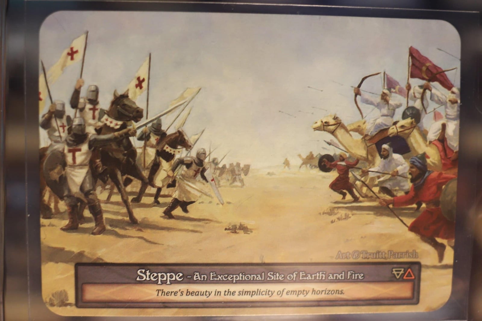 Steppe Beta Curio with dual artwork