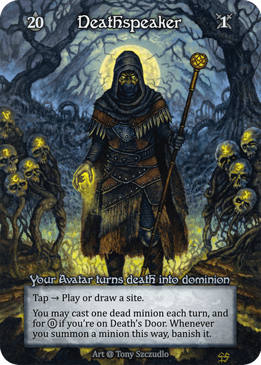 Deathspeaker card