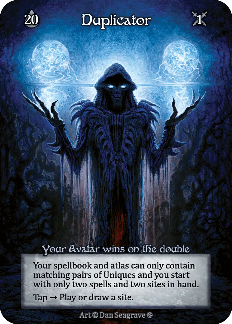 Duplicator card