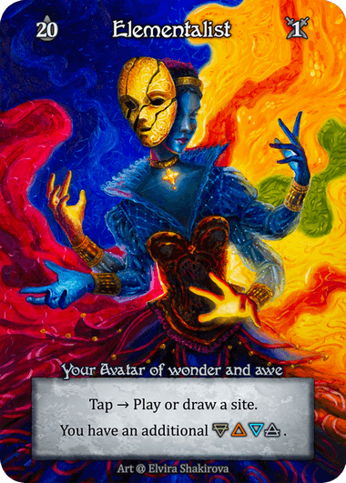 Elementalist — Shakirova's Avatar contribution to the Arthurian-era roster