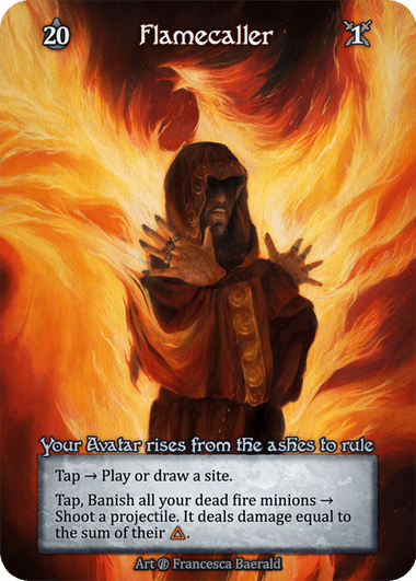 Flamecaller card