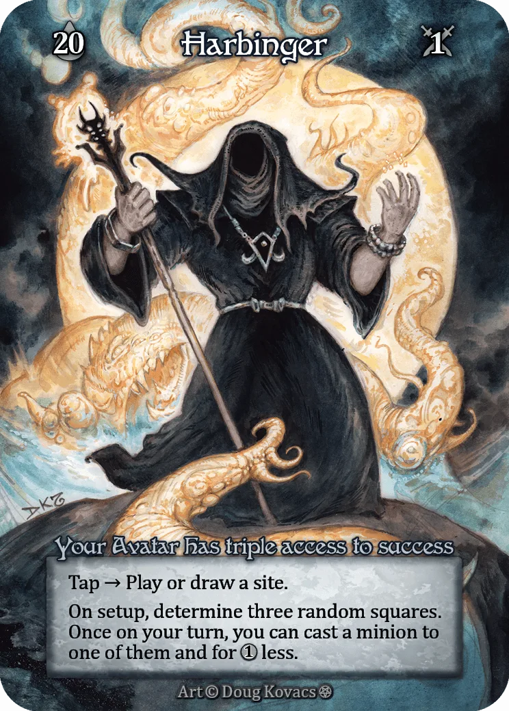Harbinger card