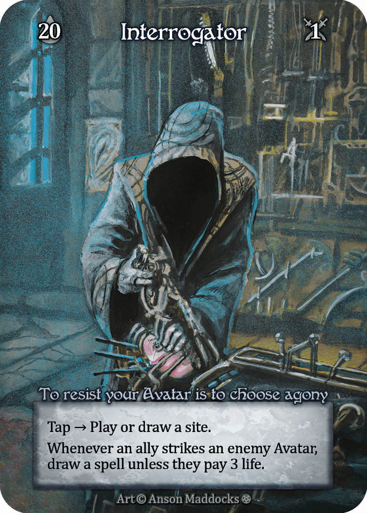 Interrogator card