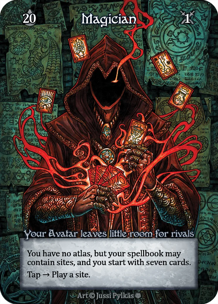 Magician card