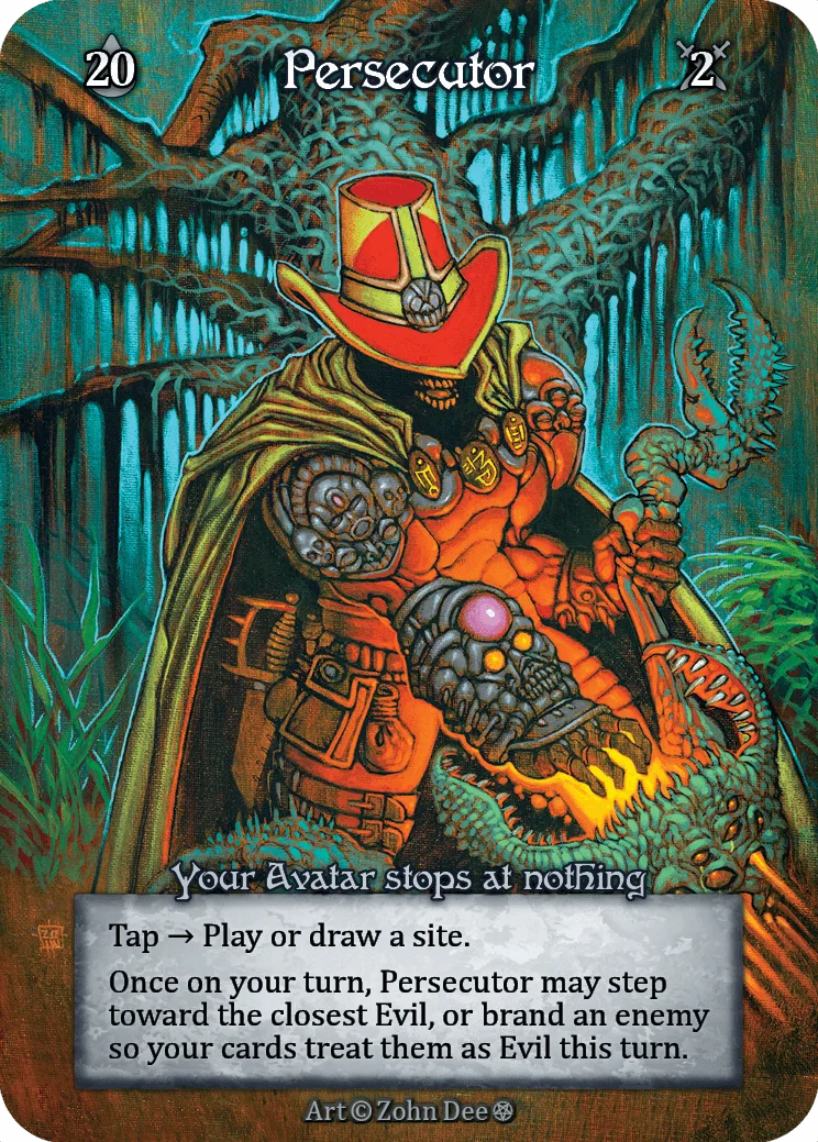 Persecutor card