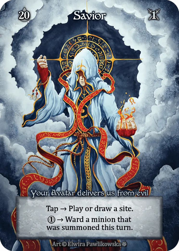 Savior card