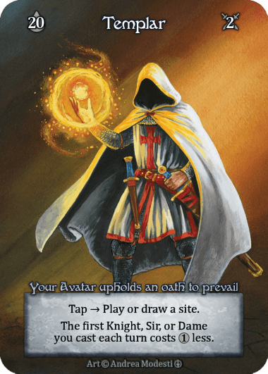 Templar card