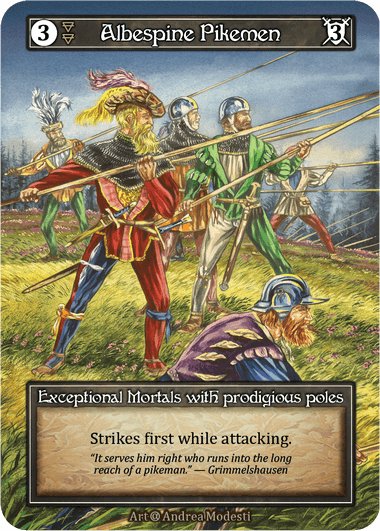 Albespine Pikemen