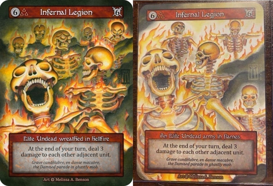 Infernal Legion — Elite Undead army card